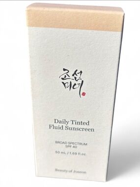 Beauty of Joseon Daily Tinted Fluid Sunscreen for Face Moisturizing